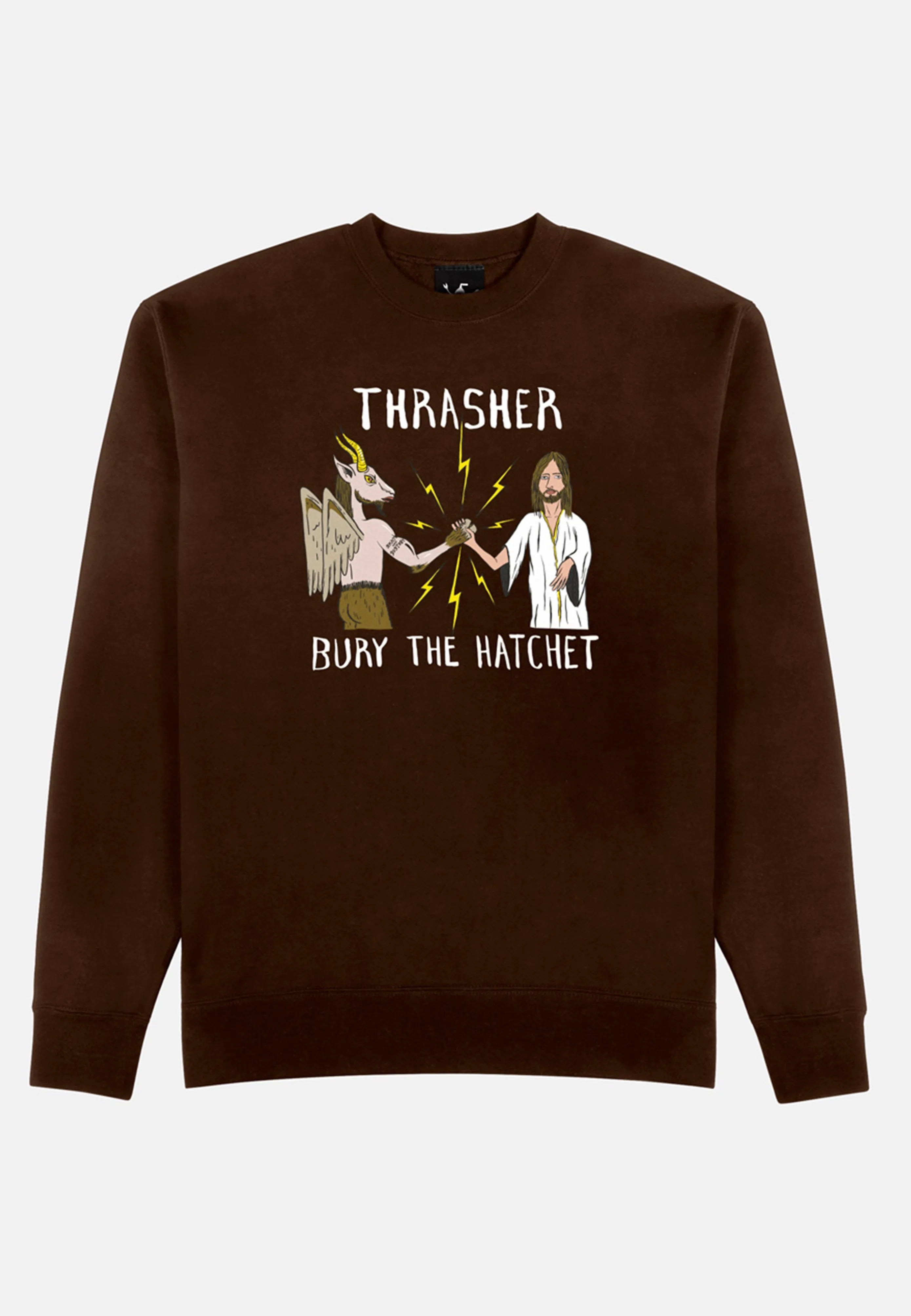 Thrasher x Toy Machine - B.T.H. Dark Chocolate - Sweater