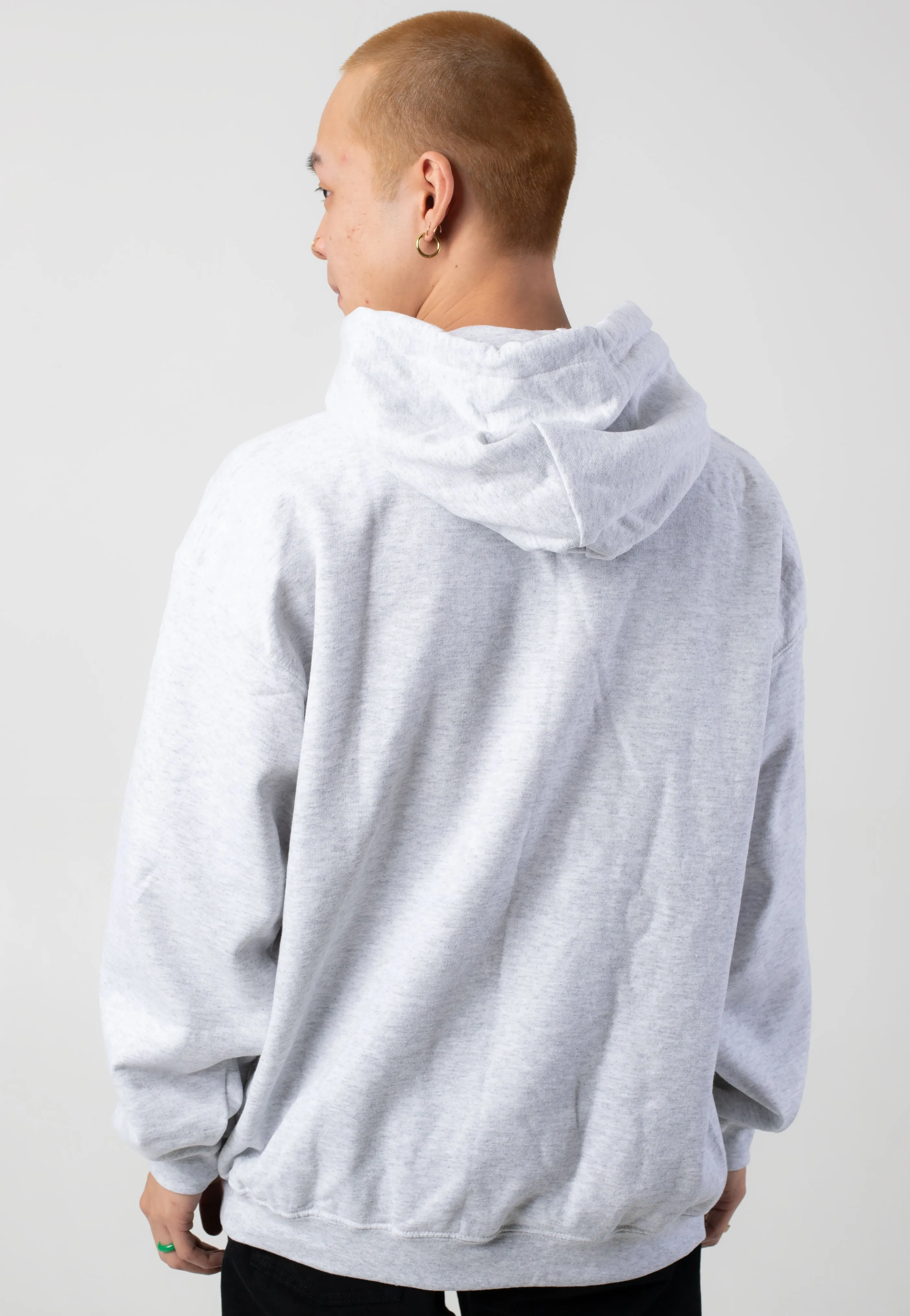 Thrasher x Toy Machine - Monster Gram Ash Grey - Hoodie