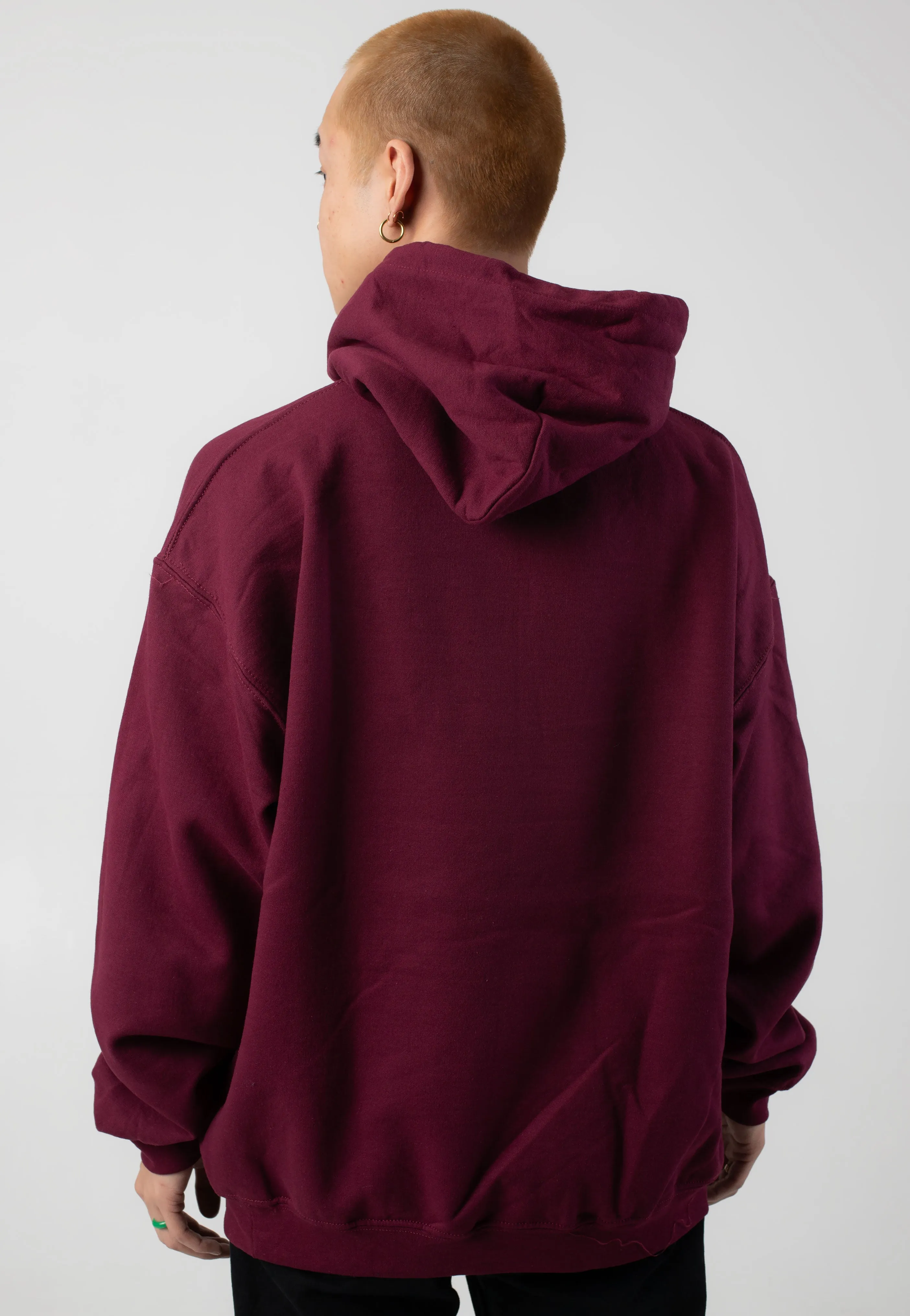 Thrasher x Toy Machine - Vortex Maroon - Hoodie