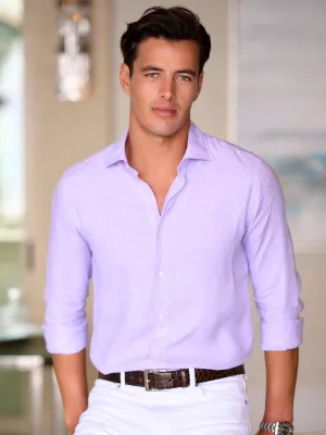 Tiki Solid Linen Shirt