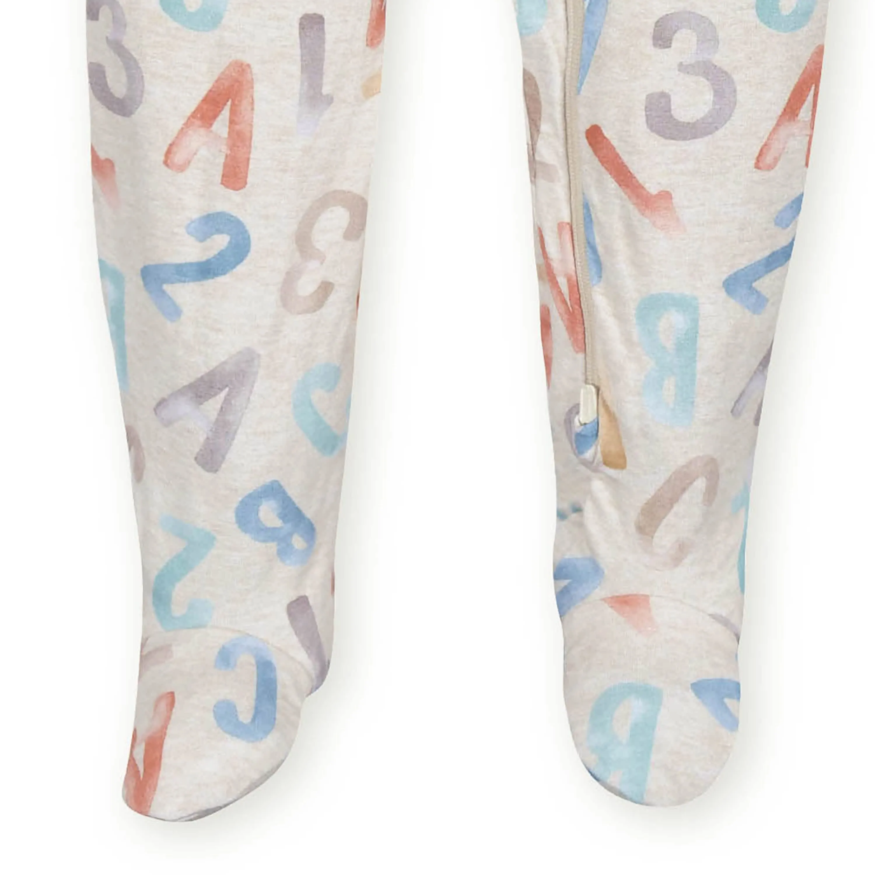 Toddler Alphabet Soup Buttery Soft Viscose Made from Eucalyptus Snug Fit Footed Pajamas Gerber Childrenswea
