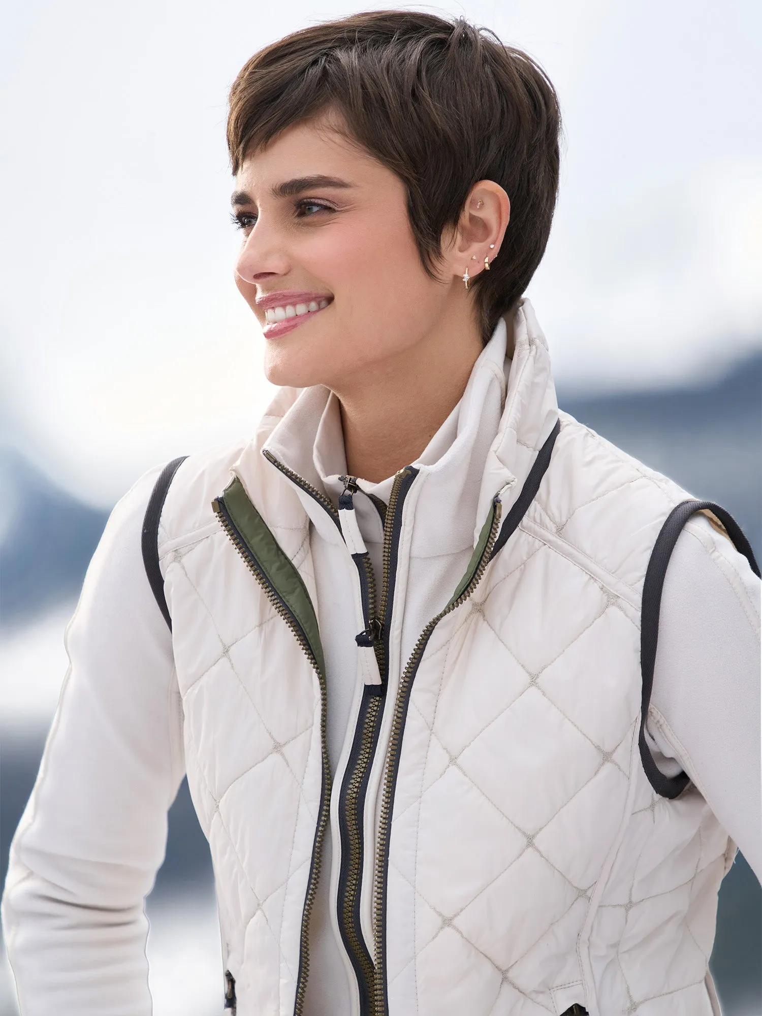 Tracy Quilted Ski Vest
