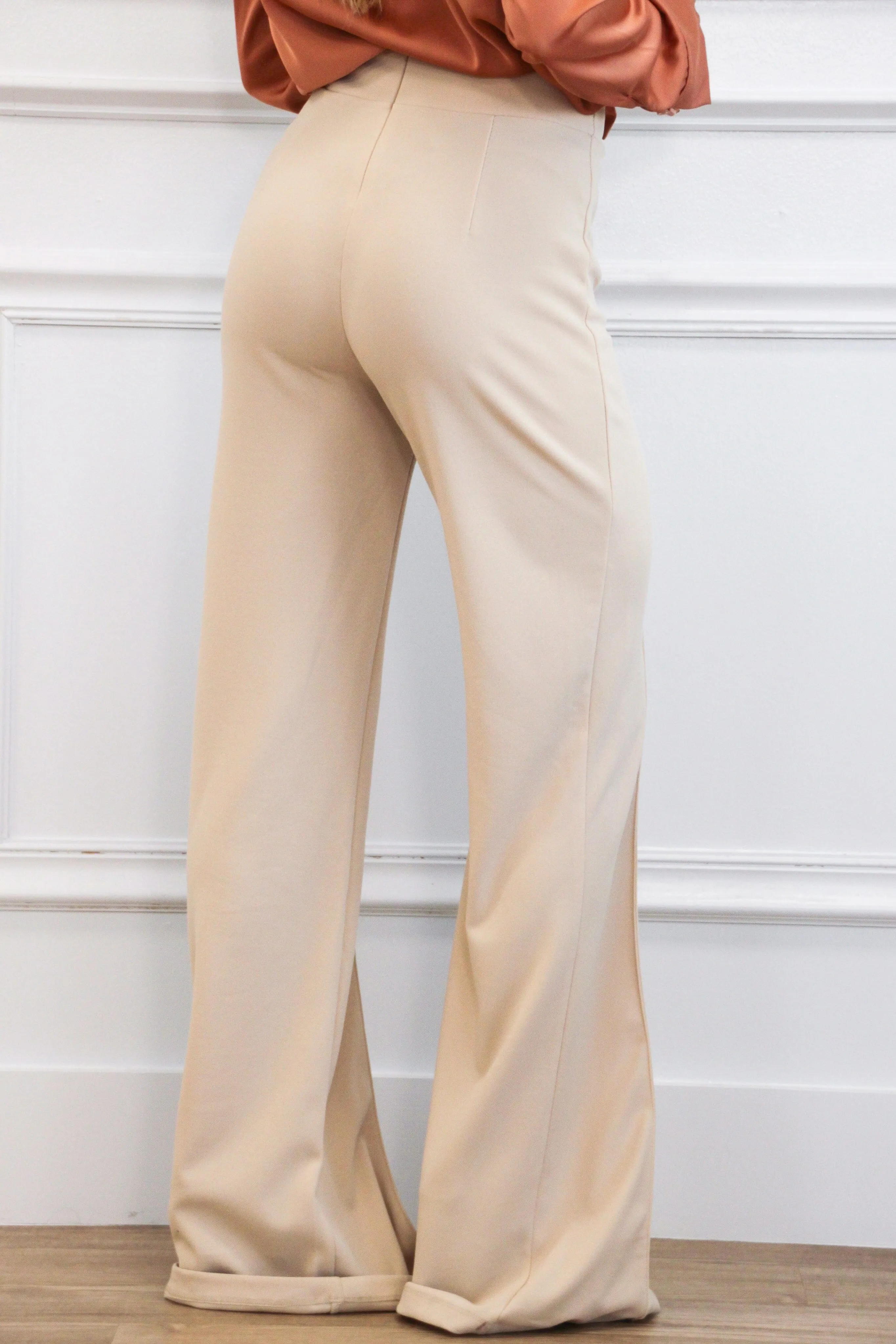 Trending Times Pants: Khaki