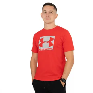 Under Armour Men Logo Print Sportstyle Red Short Sleeve T-shirt