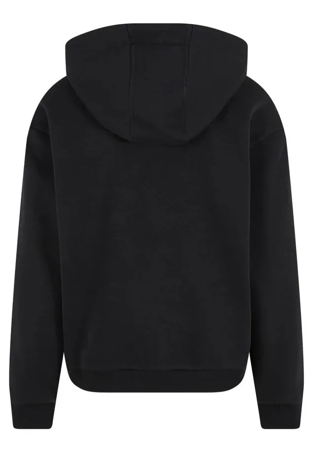 Urban Classics - Fluffy Black - Hoodie