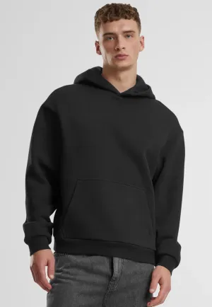 Urban Classics - Fluffy Black - Hoodie