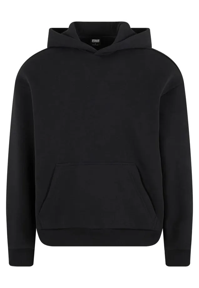 Urban Classics - Fluffy Black - Hoodie