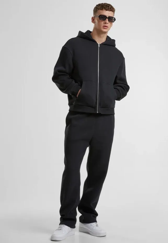 Urban Classics - Fluffy Zip Black - Zipper