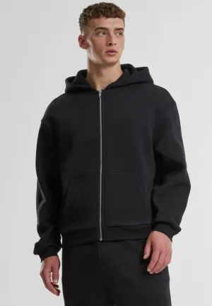 Urban Classics - Fluffy Zip Black - Zipper