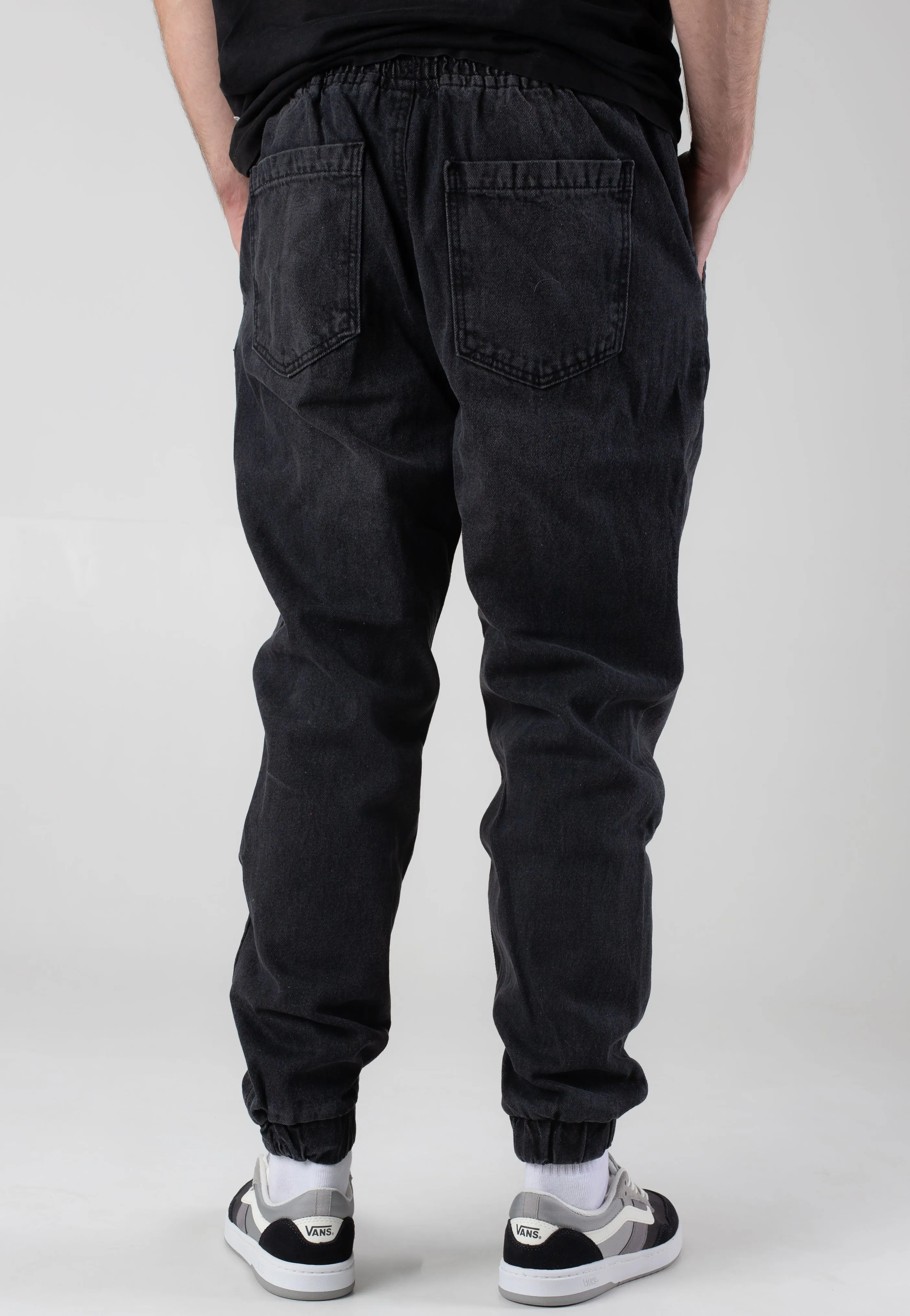 Urban Classics - Jogg Denim Black Washed - Pants