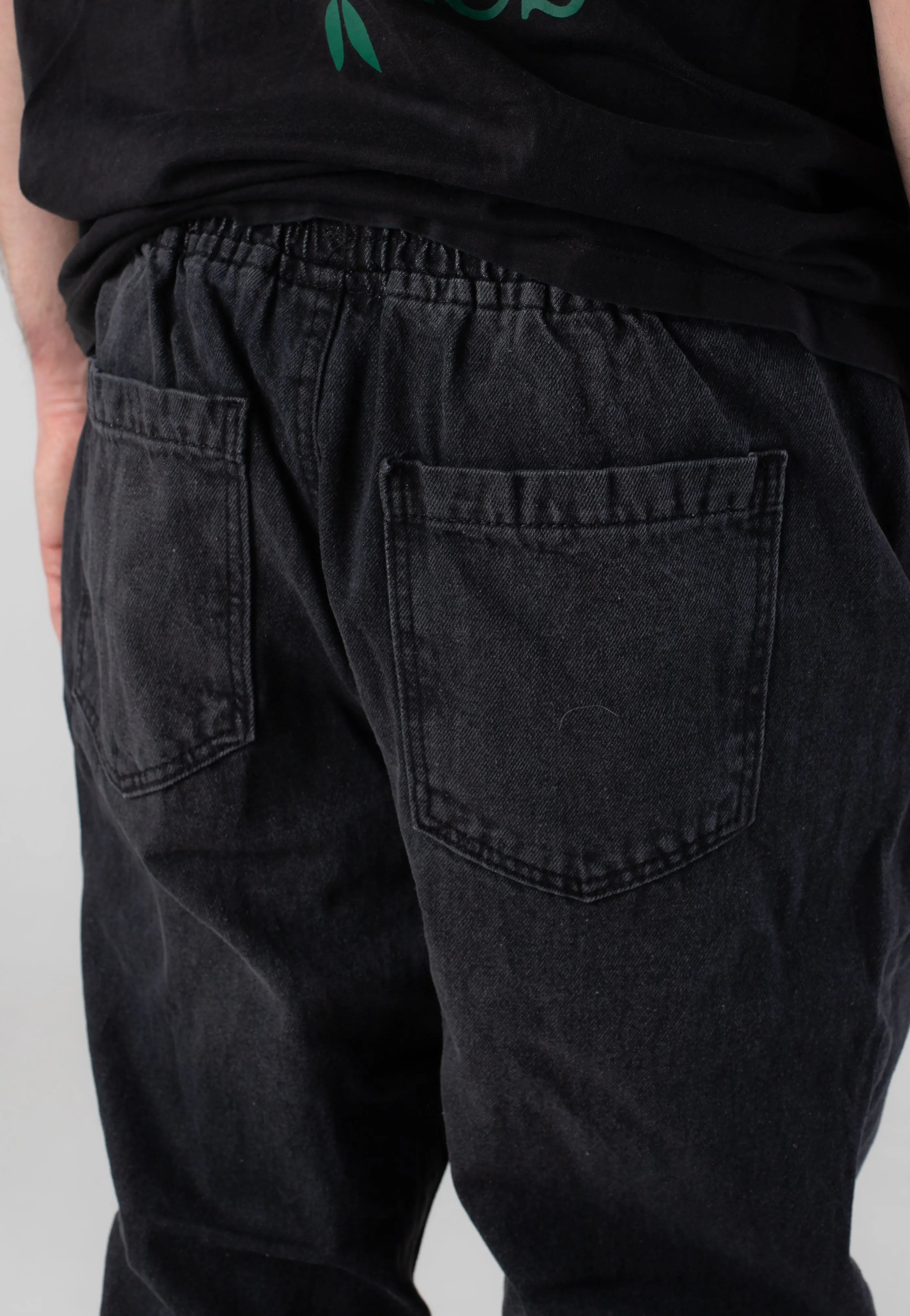 Urban Classics - Jogg Denim Black Washed - Pants