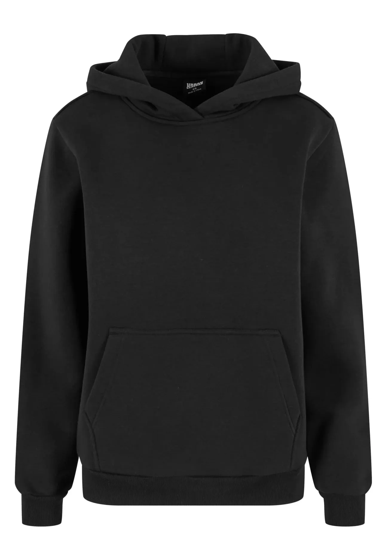 Urban Classics - Ladies Fluffy Black - Hoodie