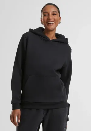 Urban Classics - Ladies Fluffy Black - Hoodie