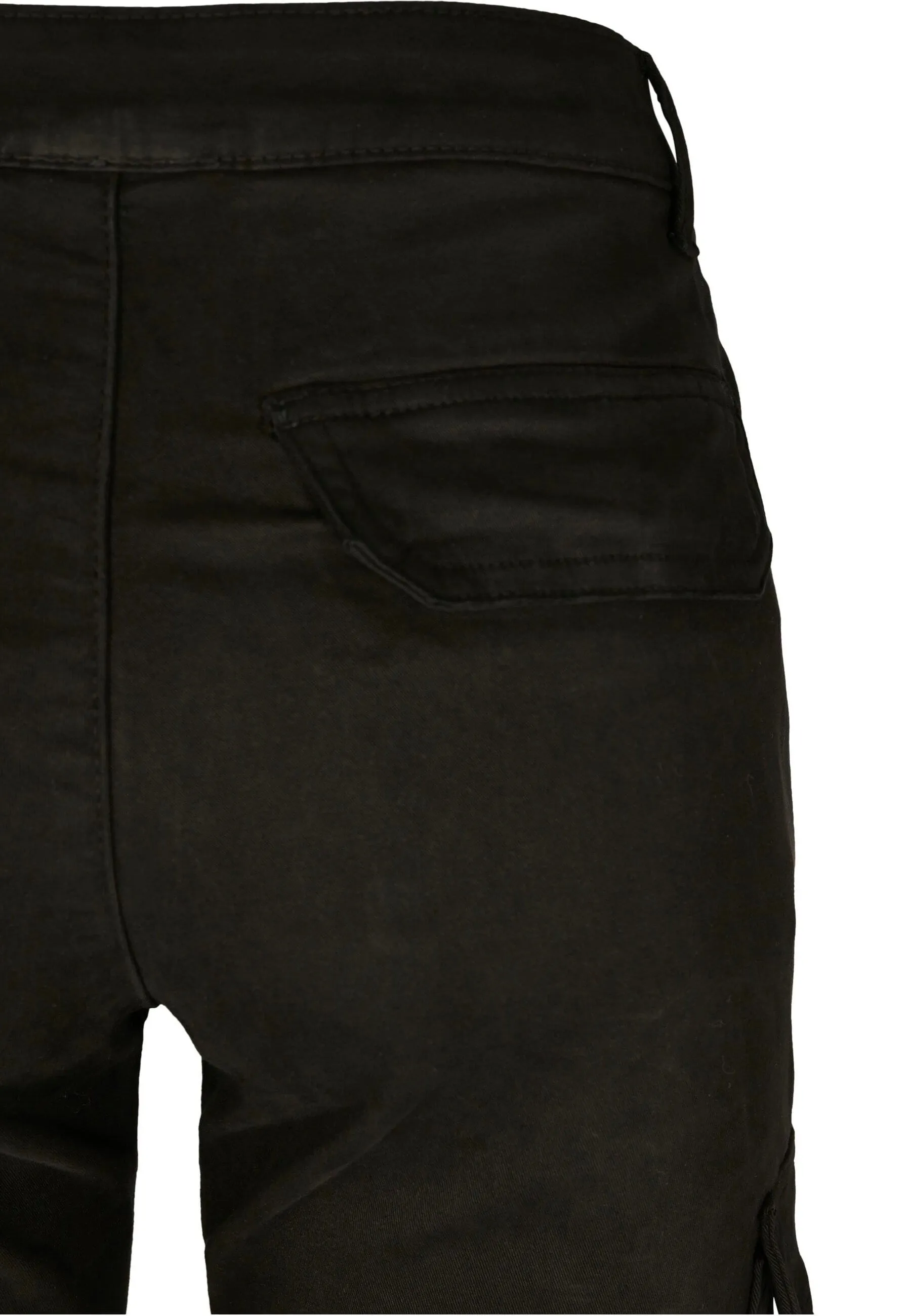 Urban Classics - Ladies High Waist Cargo Black - Pants