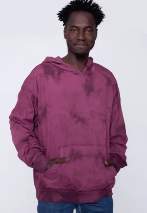 Urban Classics - Tye Dyed Cherry - Hoodie