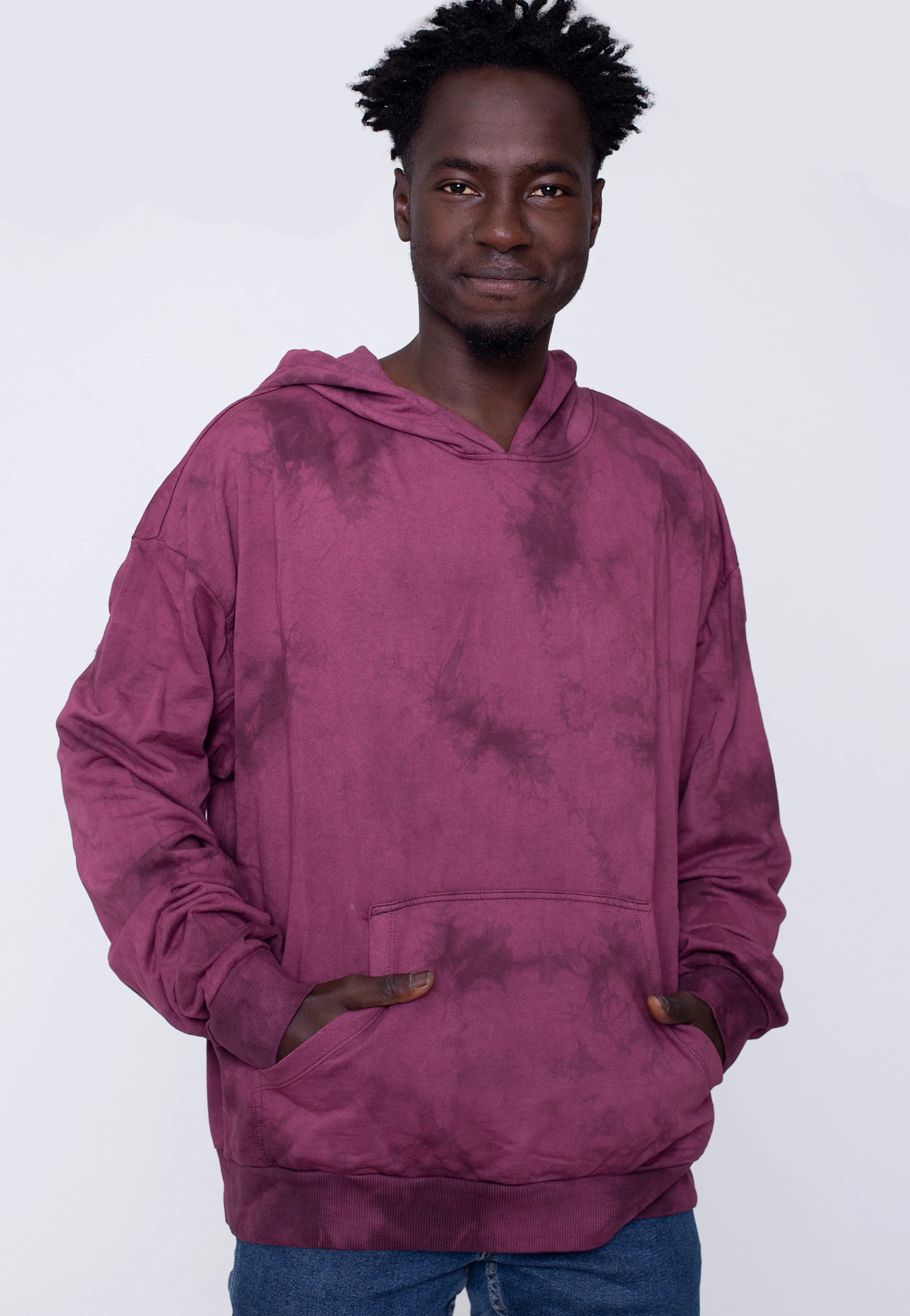 Urban Classics - Tye Dyed Cherry - Hoodie