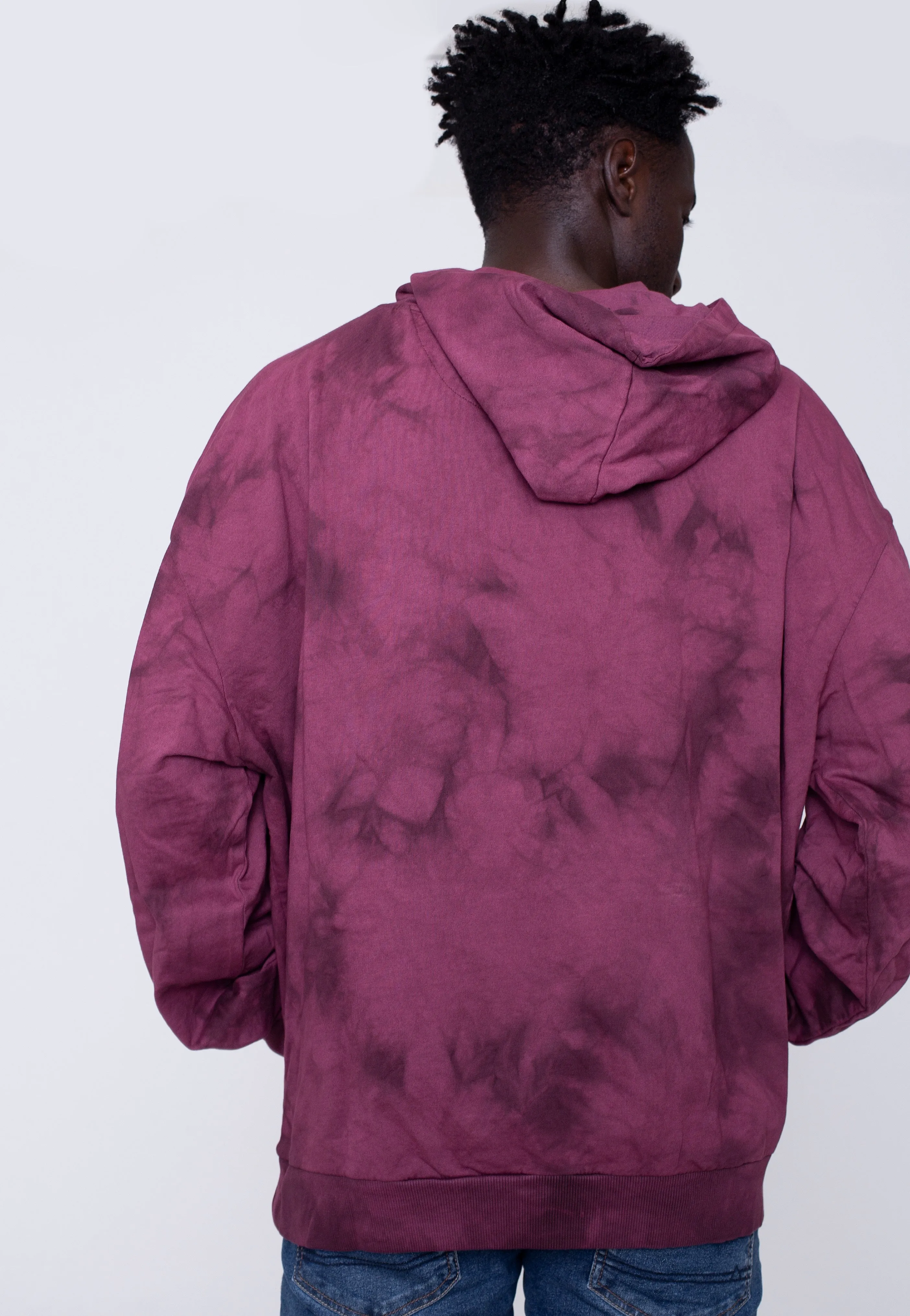 Urban Classics - Tye Dyed Cherry - Hoodie