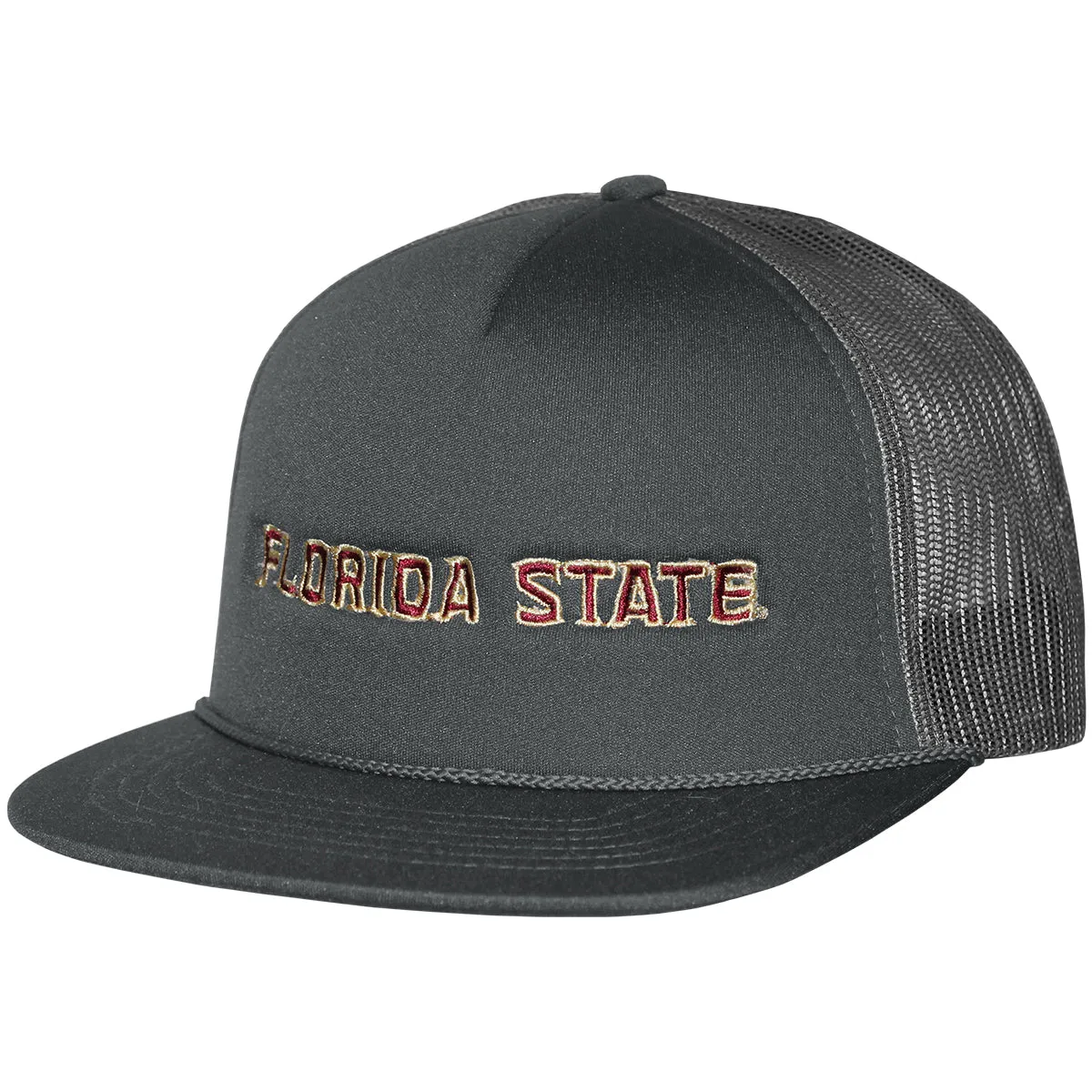 Uscape Richardson Florida State Adjustable Foamie Trucker Cap - Charcoal