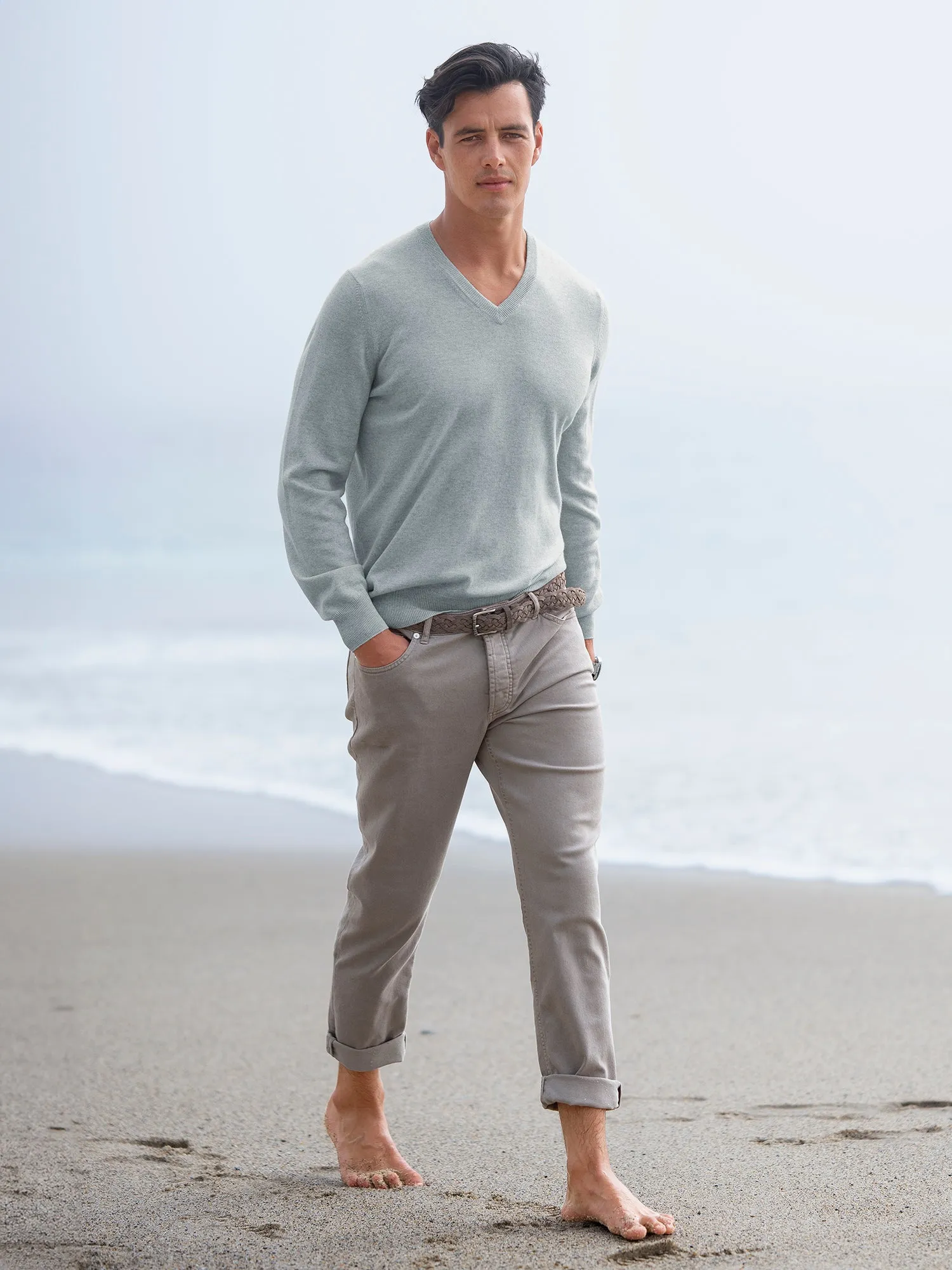 V-Neck Cashmere Sweater