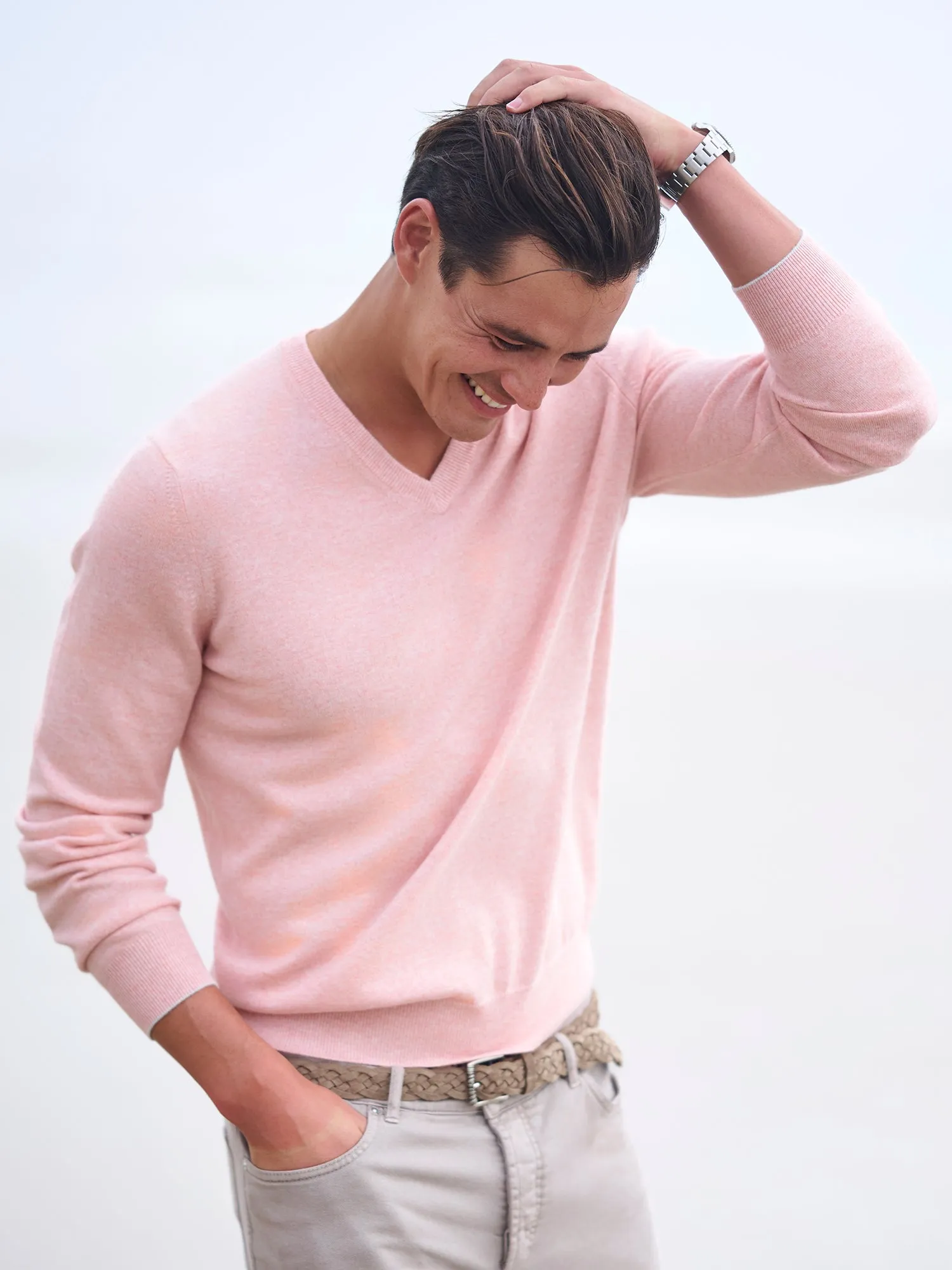 V-Neck Cashmere Sweater