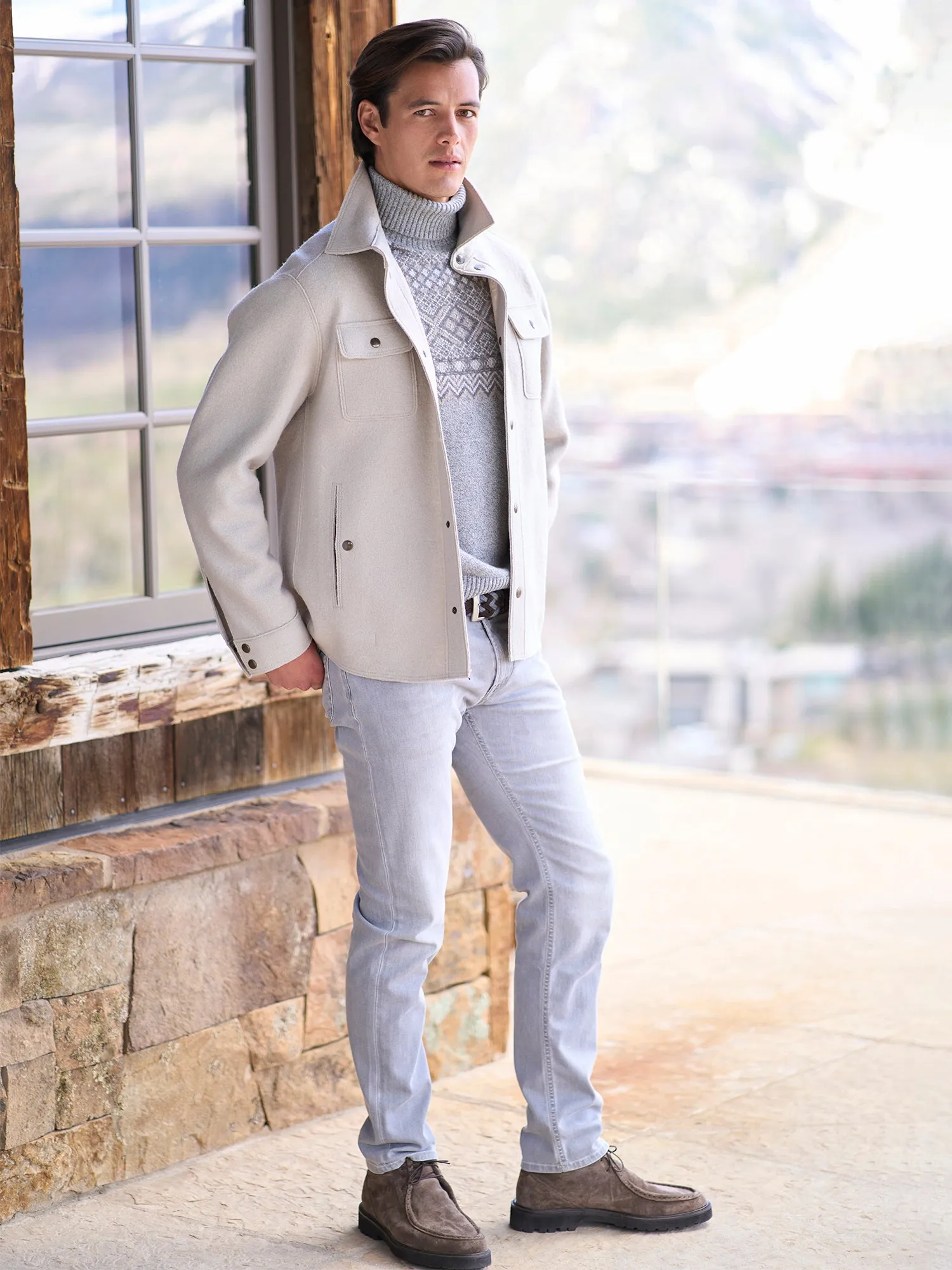 Valentin Wool Shirt Jacket