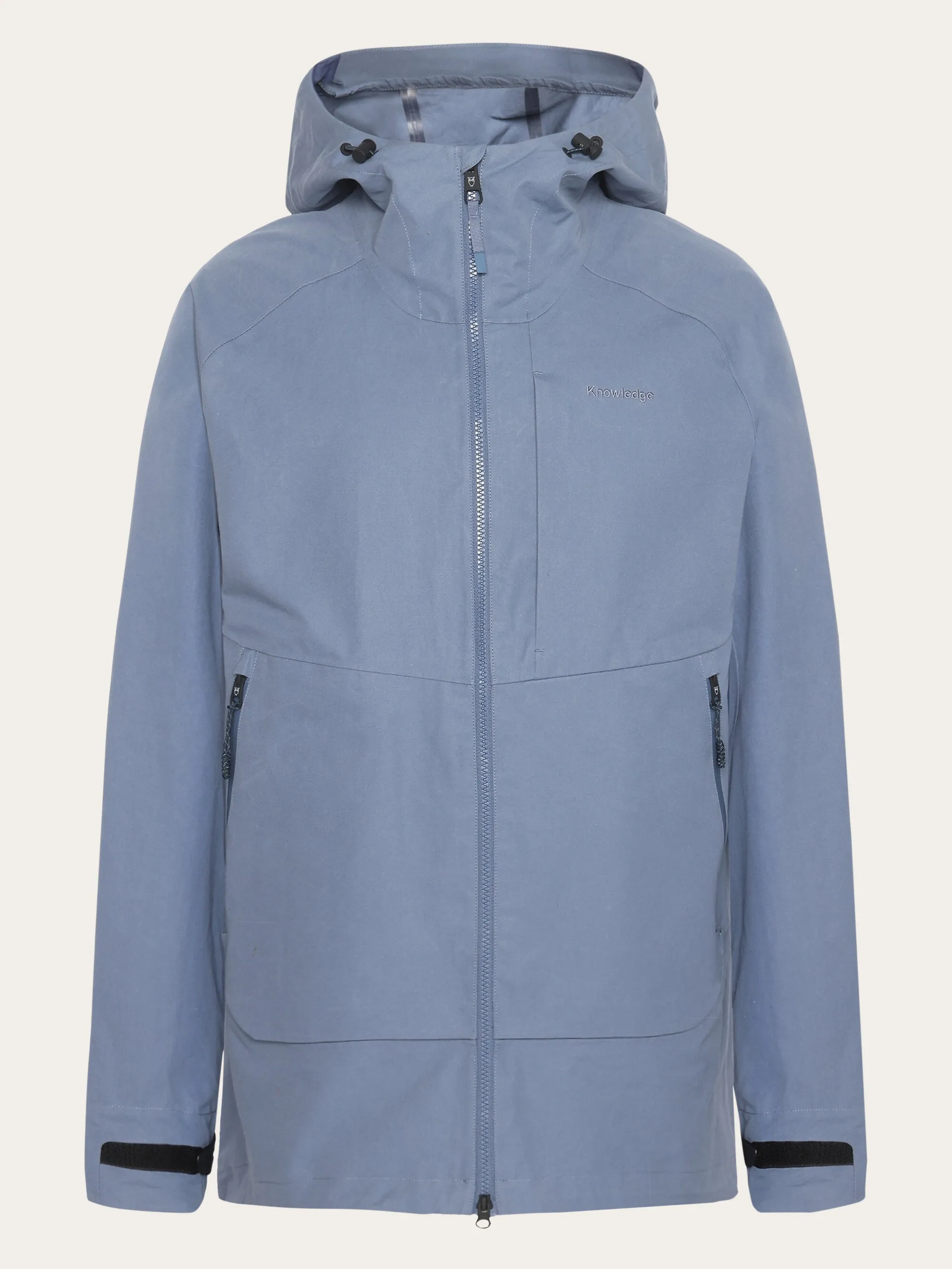 Vent Canvas 270 shell jacket - GOTS/Vegan - Vintage Indigo Knowledge Cotton