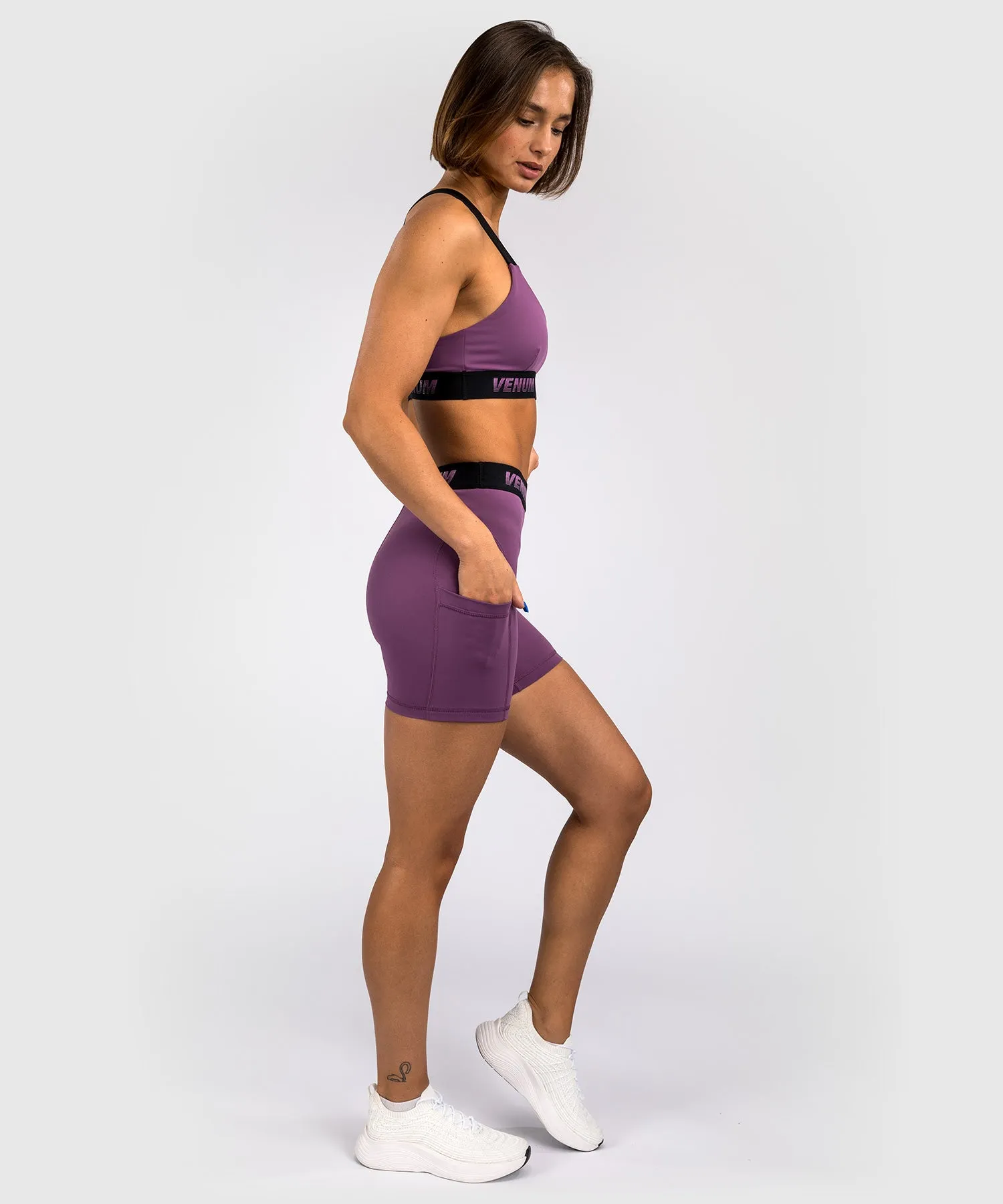 Venum Elevate Women Long ValeTudo Shorts- Liliac