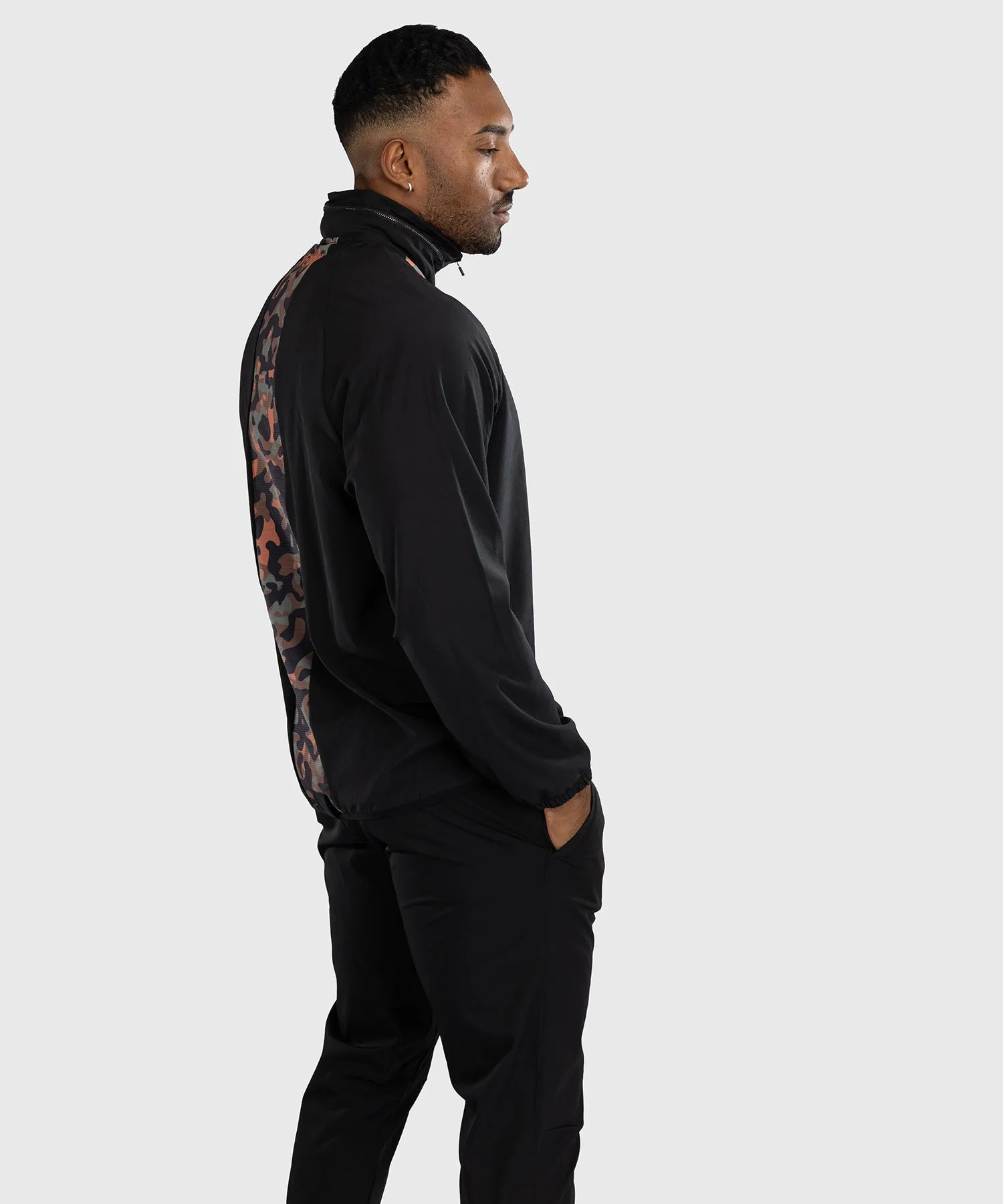 Venum Jungle Ops Track Jackets - Black/Khaki Camo