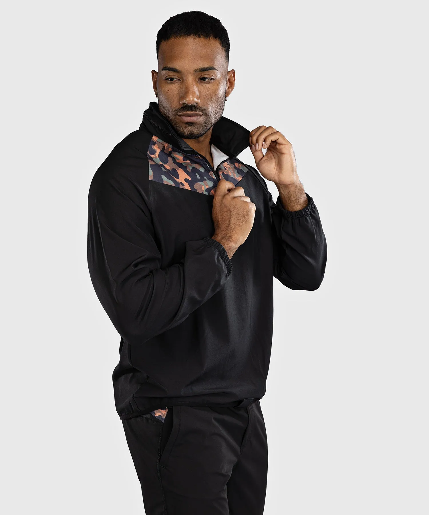 Venum Jungle Ops Track Jackets - Black/Khaki Camo