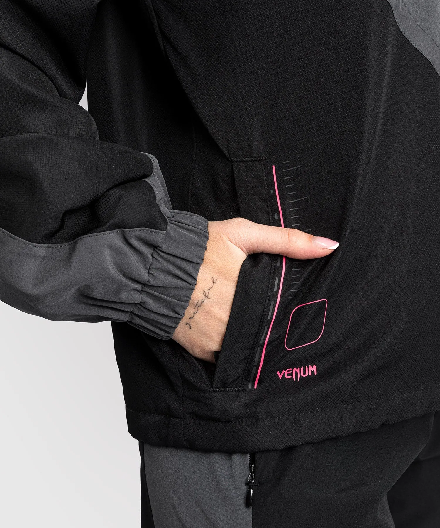 Venum Tactical XT Track Jacket - Black/Storm Grey