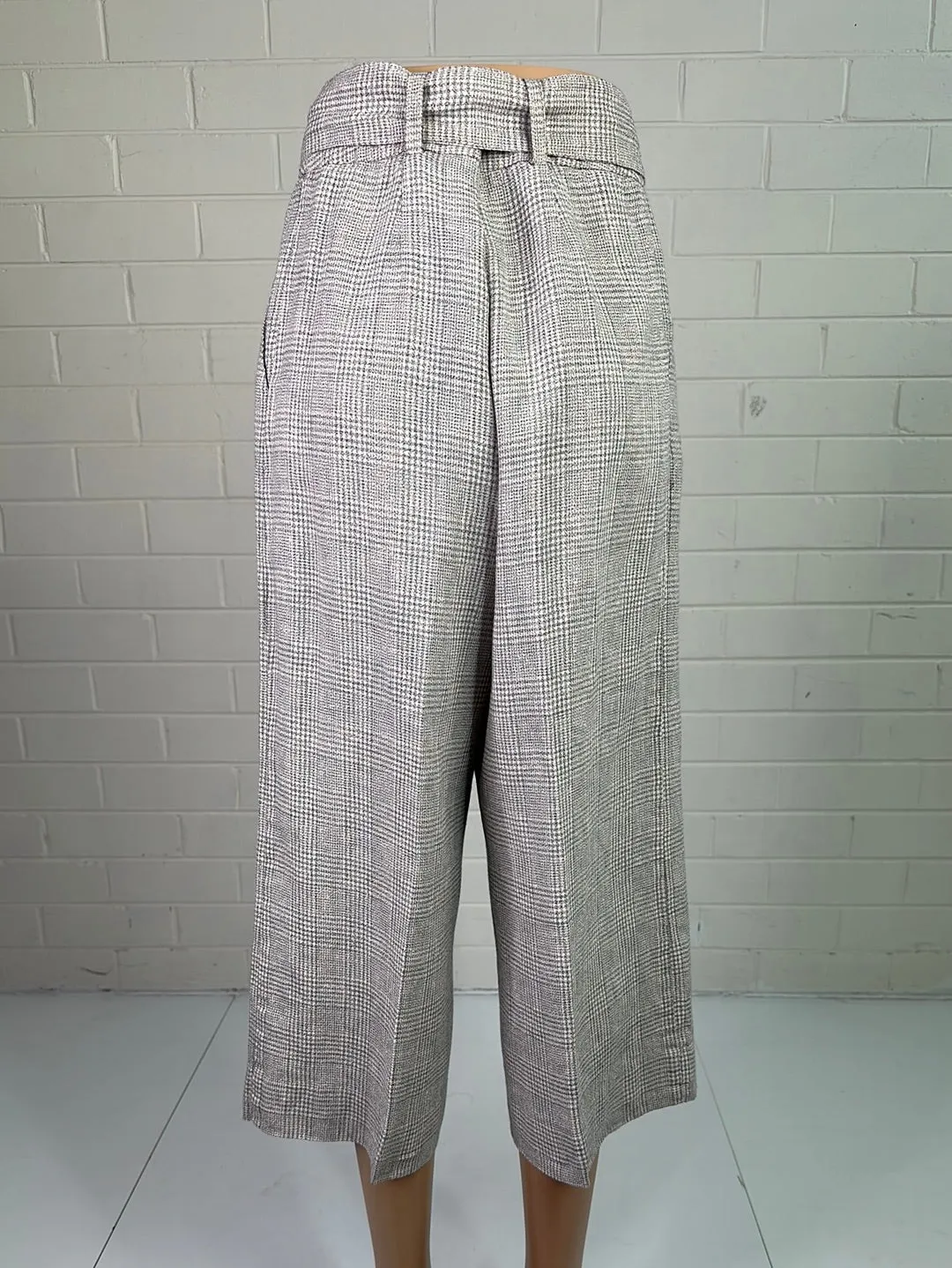 Viktoria & Woods | pants | size 10 | wide leg | linen cotton blend | made in Australia 🇦🇺