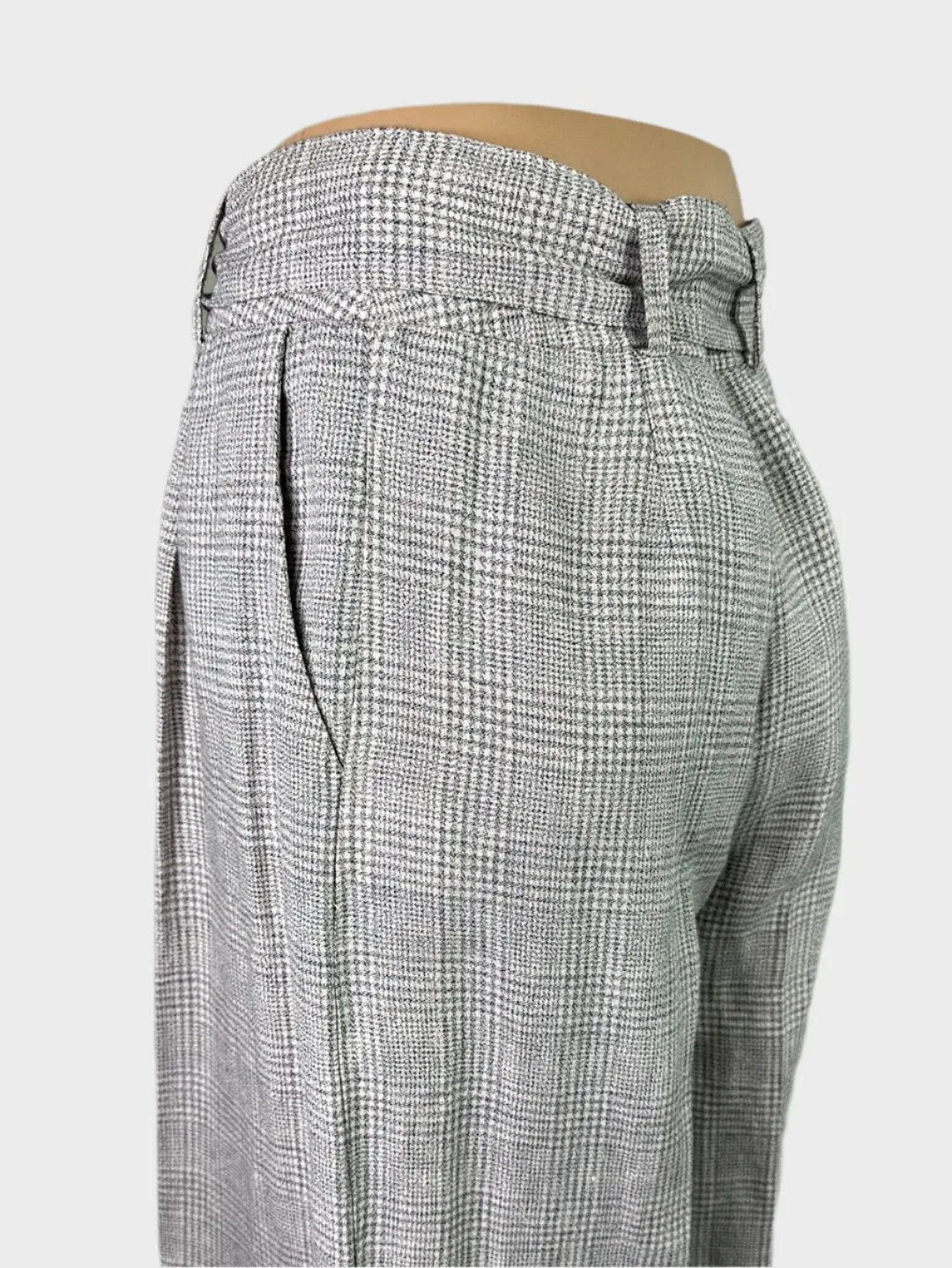 Viktoria & Woods | pants | size 10 | wide leg | linen cotton blend | made in Australia 🇦🇺