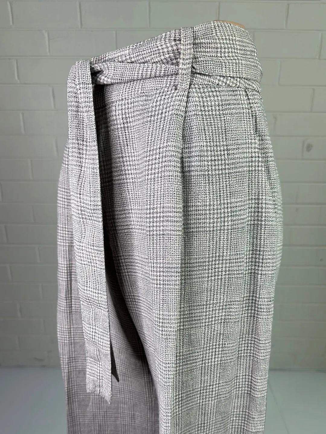 Viktoria & Woods | pants | size 10 | wide leg | linen cotton blend | made in Australia 🇦🇺