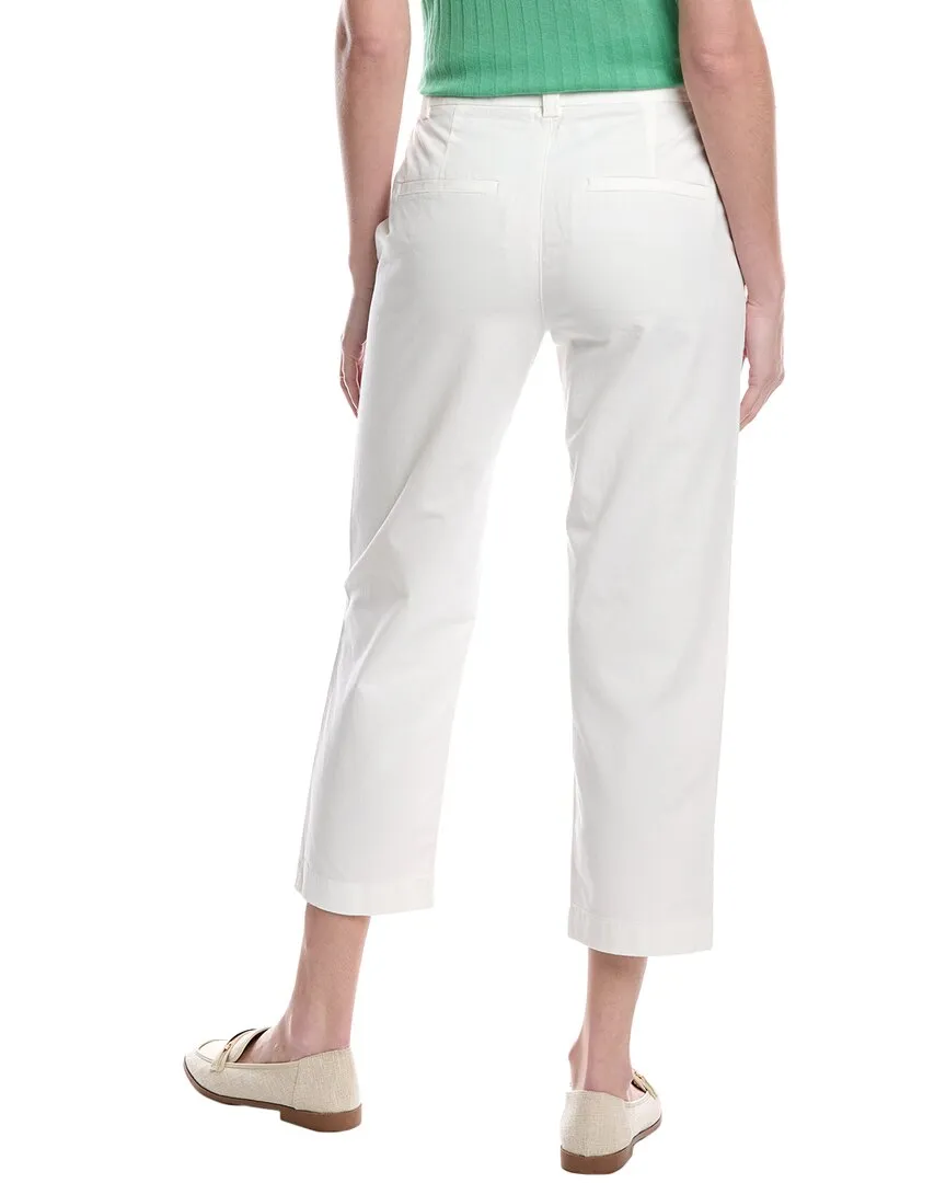 Vince Mid Rise Washed Crop Pant