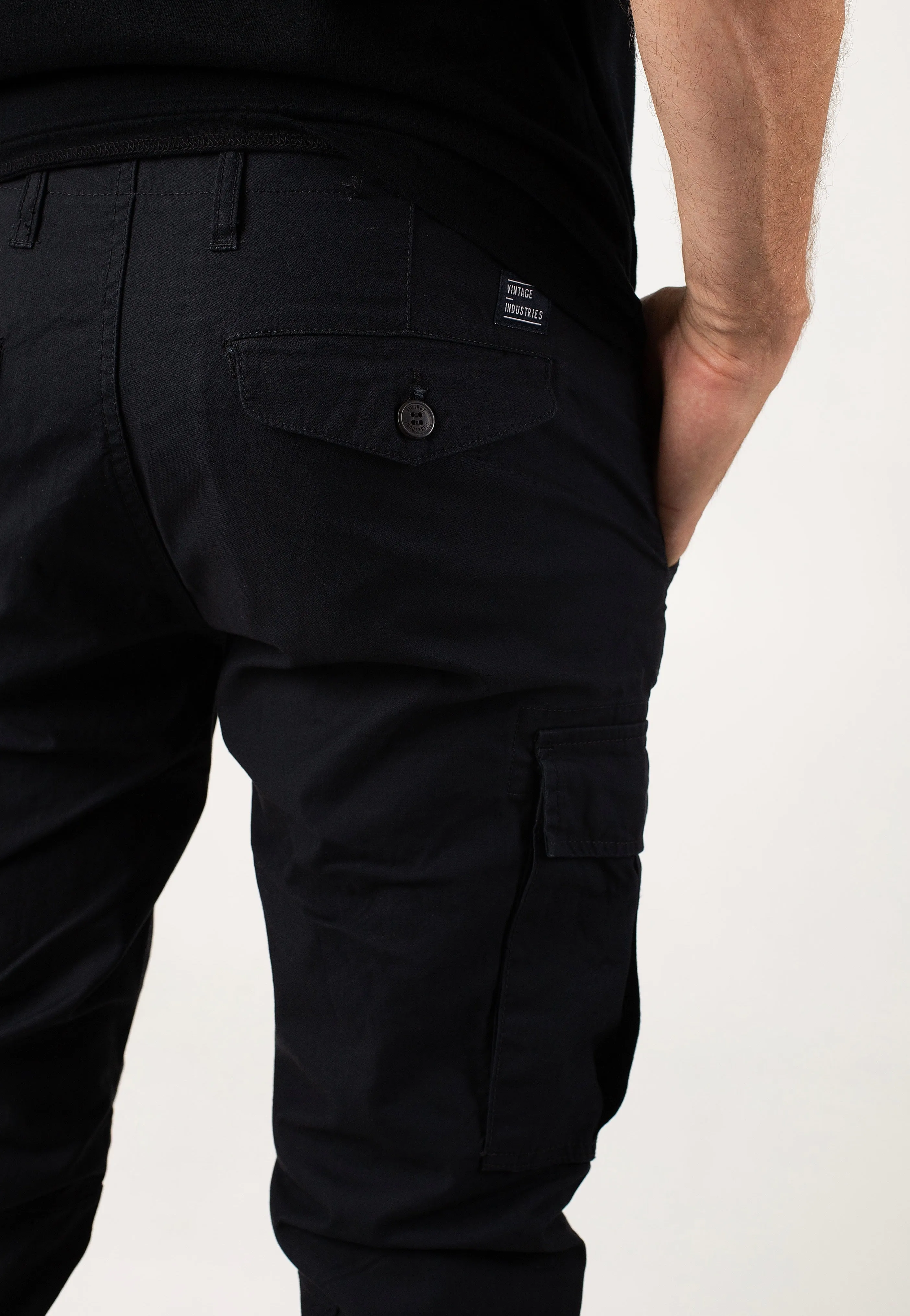 Vintage Industries - Mallow Off Black - Pants