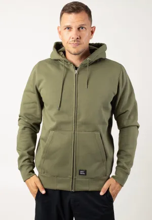 Vintage Industries - Redstone Hooded Bright Olive - Zipper