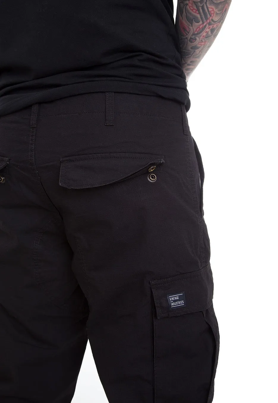 Vintage Industries - Tyrone BDU Black - Pants