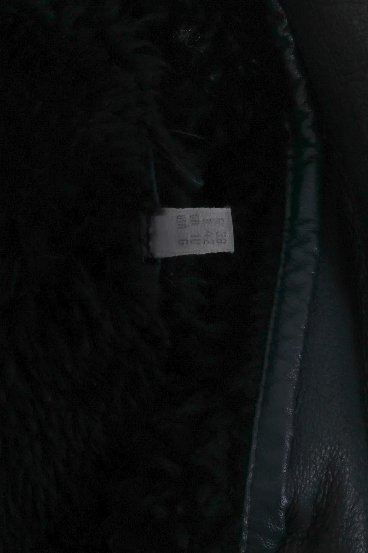 Vintage Women 10 36 M Heavy Coat Brown Leather Fur Lined Siberian Long Top