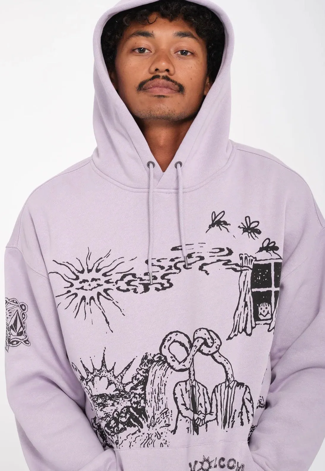 Volcom - Fa Keutchi 2 Light Purple - Hoodie