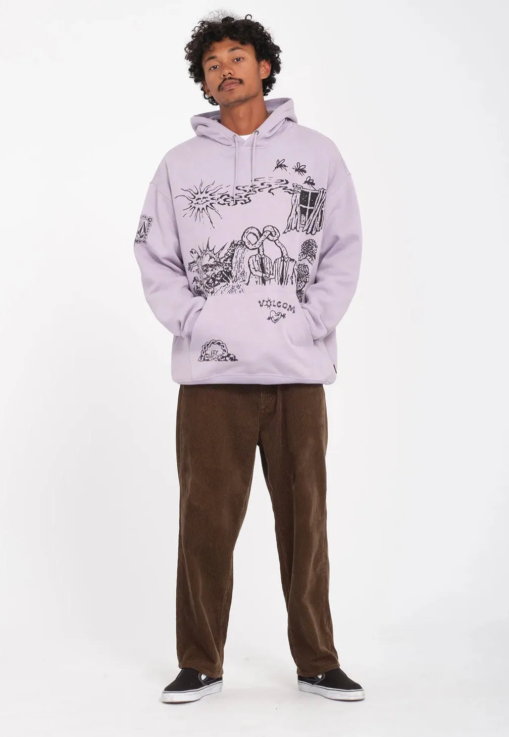 Volcom - Fa Keutchi 2 Light Purple - Hoodie