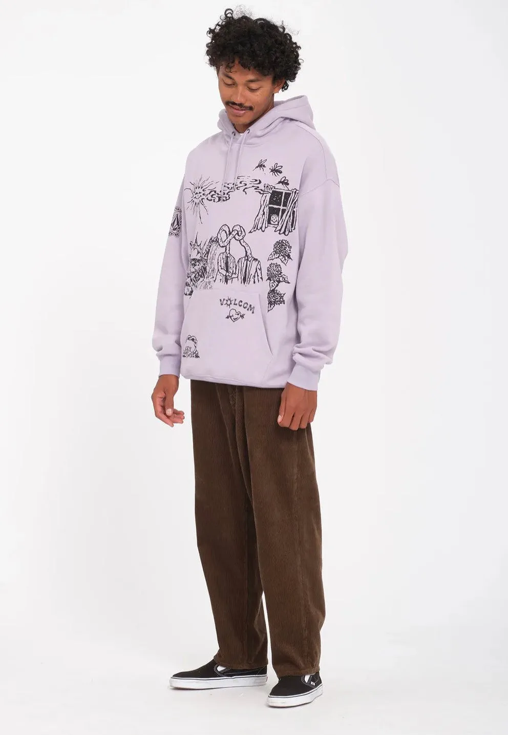 Volcom - Fa Keutchi 2 Light Purple - Hoodie