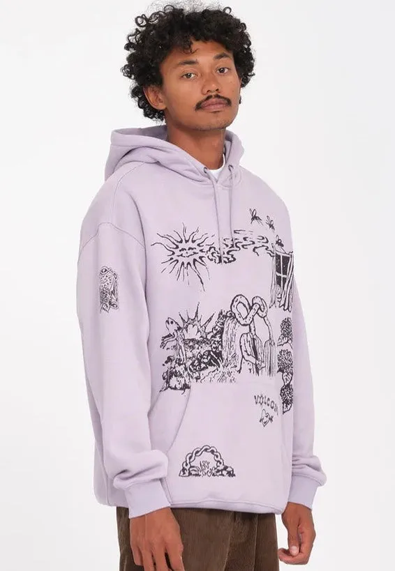 Volcom - Fa Keutchi 2 Light Purple - Hoodie