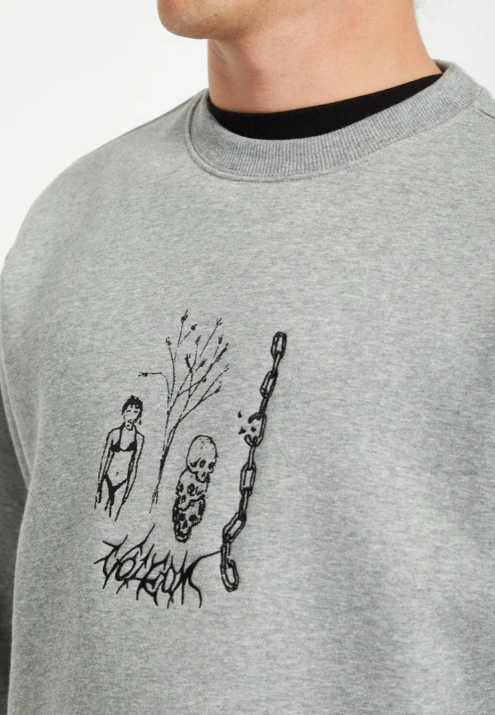 Volcom - Noder Heather Grey - Sweater
