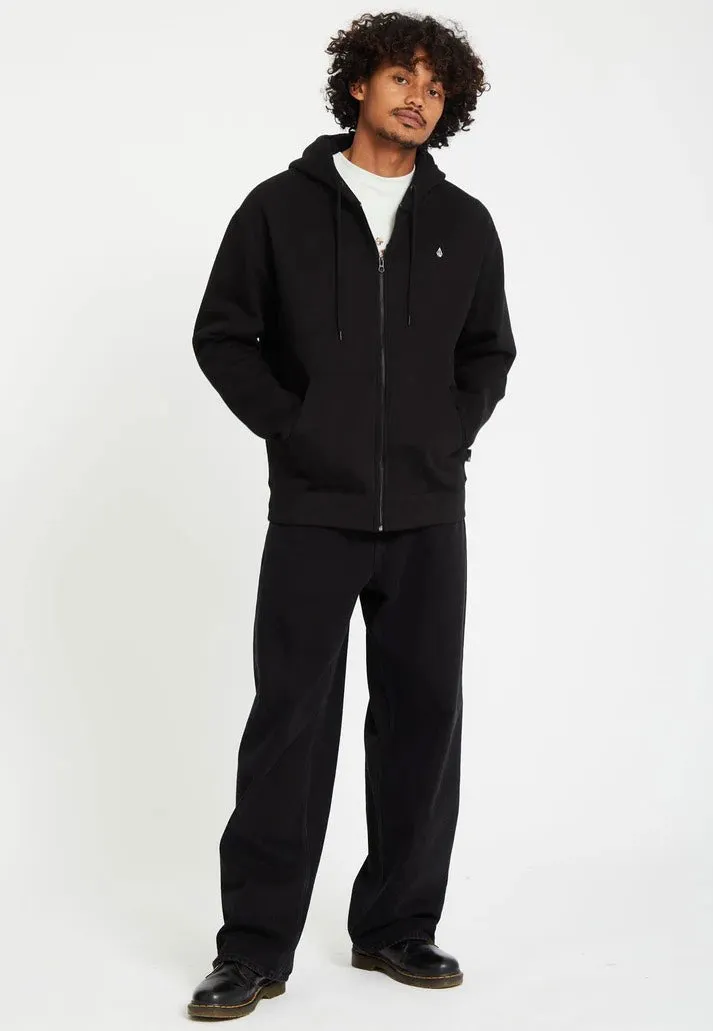 Volcom - Single Stone Zip Black - Zipper