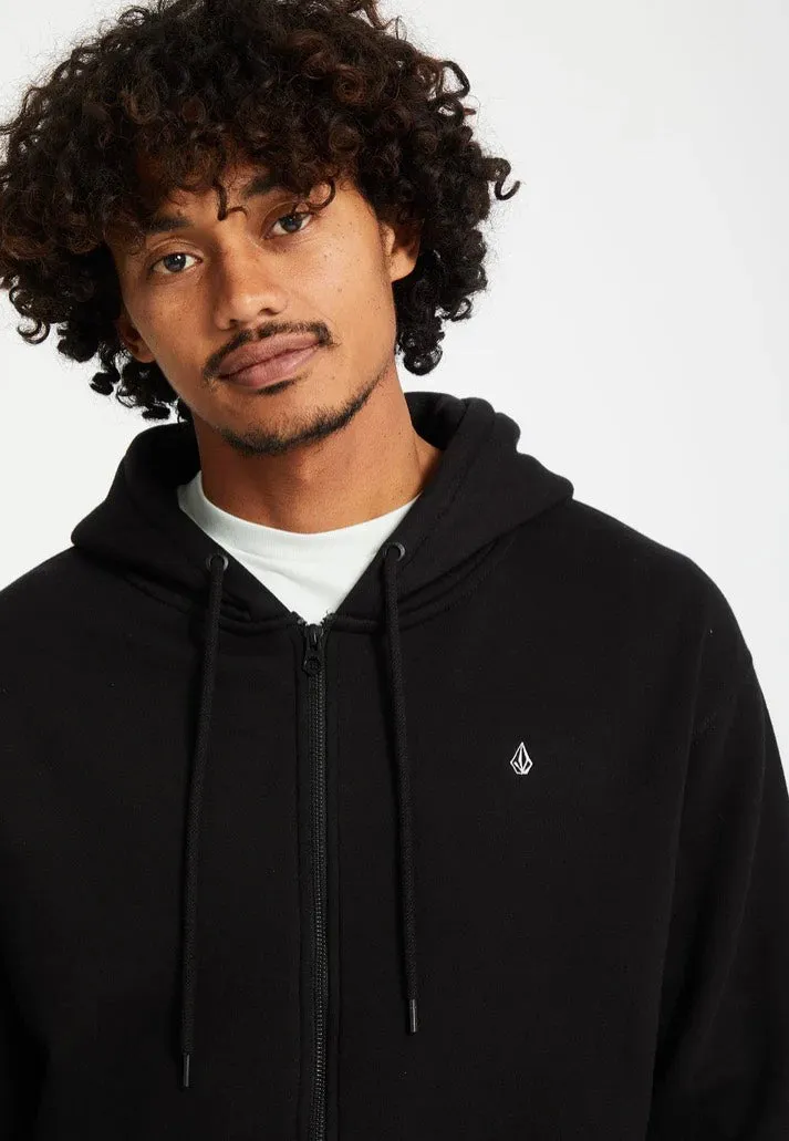 Volcom - Single Stone Zip Black - Zipper