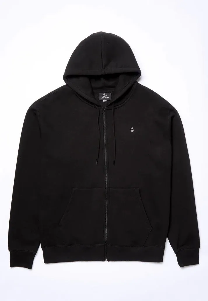 Volcom - Single Stone Zip Black - Zipper