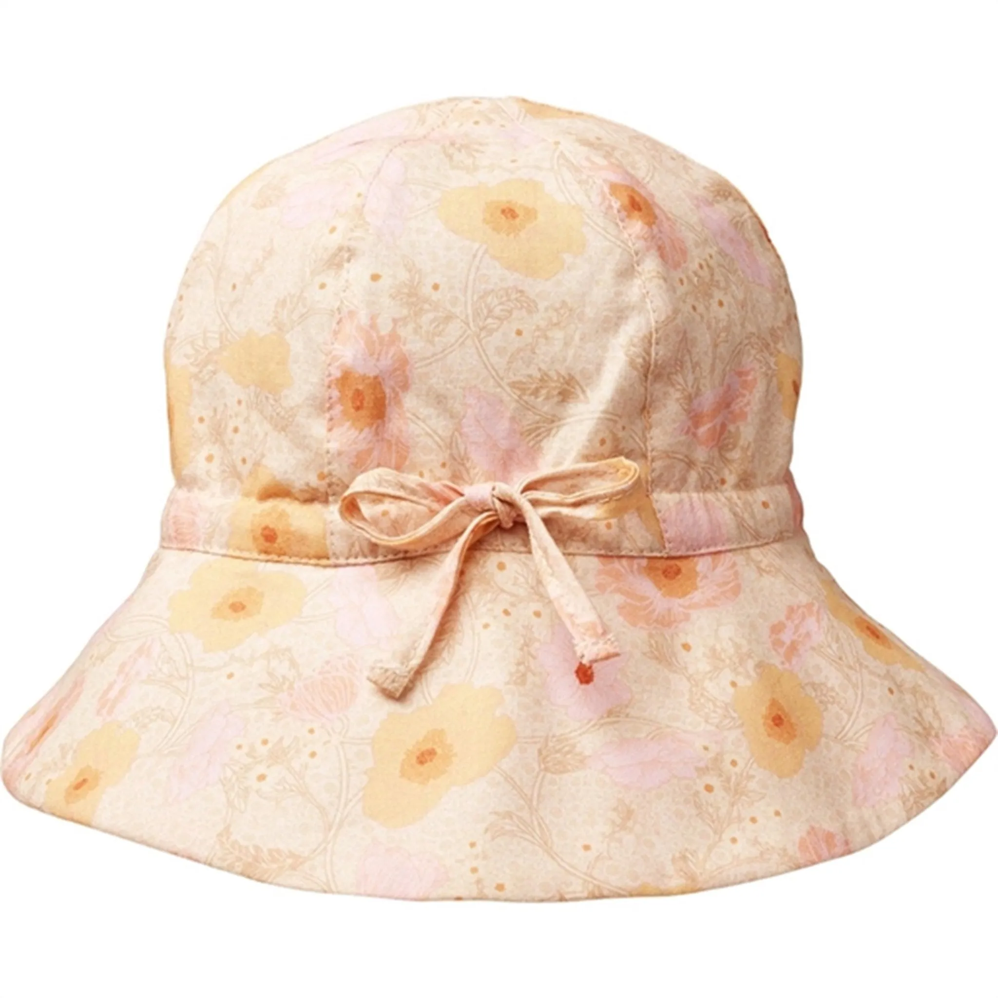 Wheat Alabaster Flower Bobbles Sun Hat Chlo