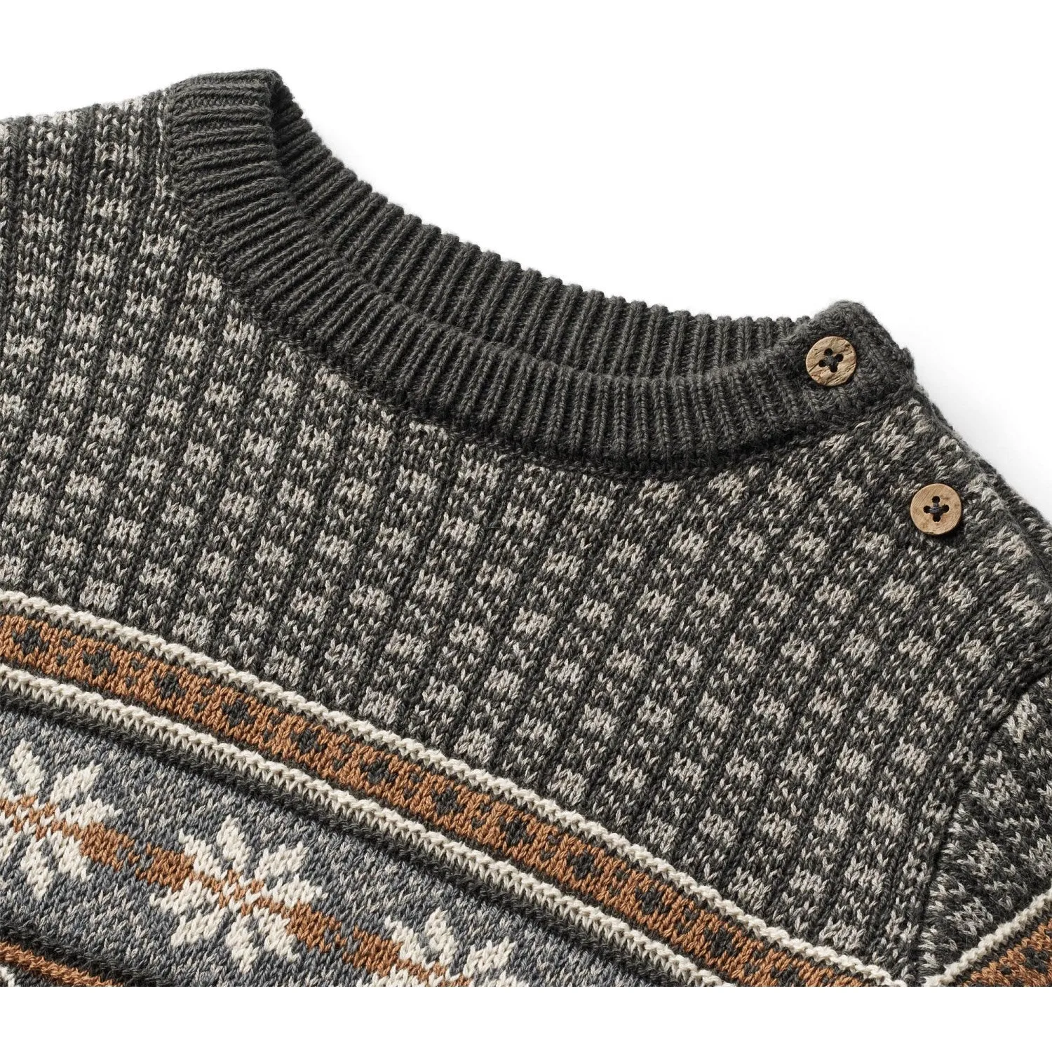 Wheat Raven Knit Pullover Julius