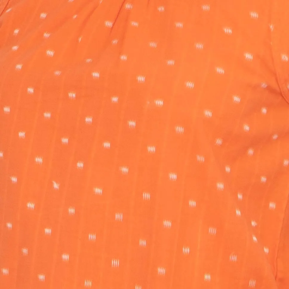 White Stuff Mythical Orange Sleeveless Cotton Vests Tops