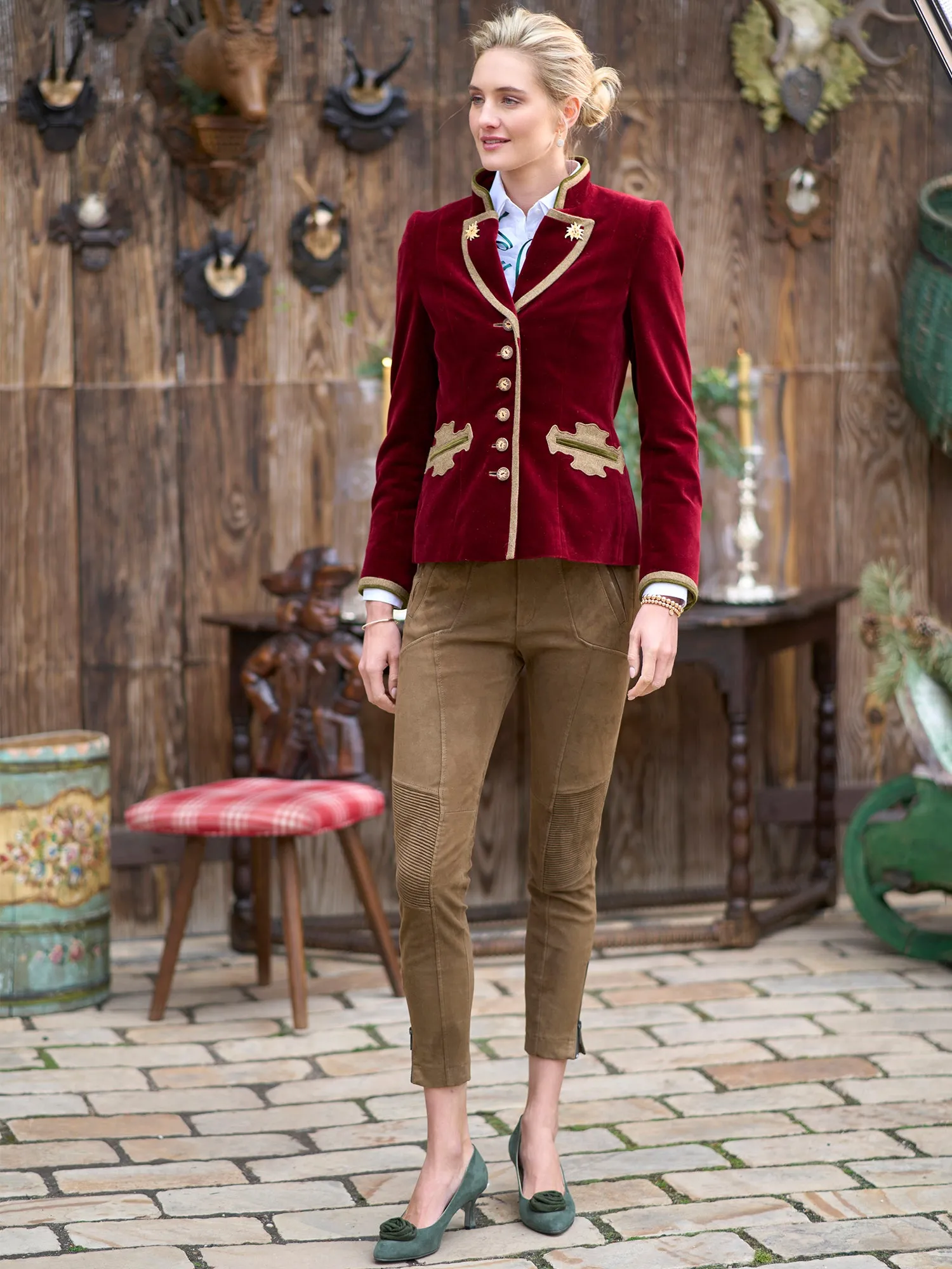 Wylie Organdy Ruffle Shirt
